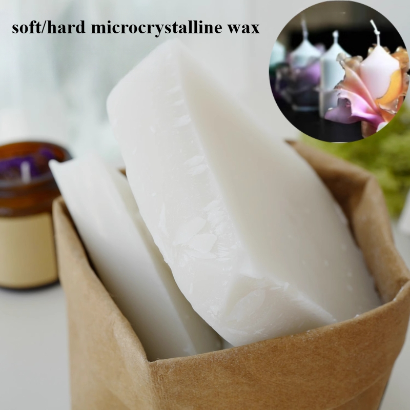 Candle Making Material - 200 g/worek miękki/twardy wosk mikrokrystaliczny stały