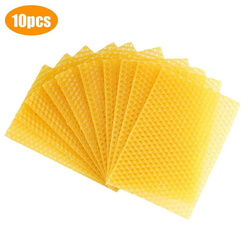 Candle Making Kit Beeswax - 10 szt. Arkuszy z wosku pszczelego