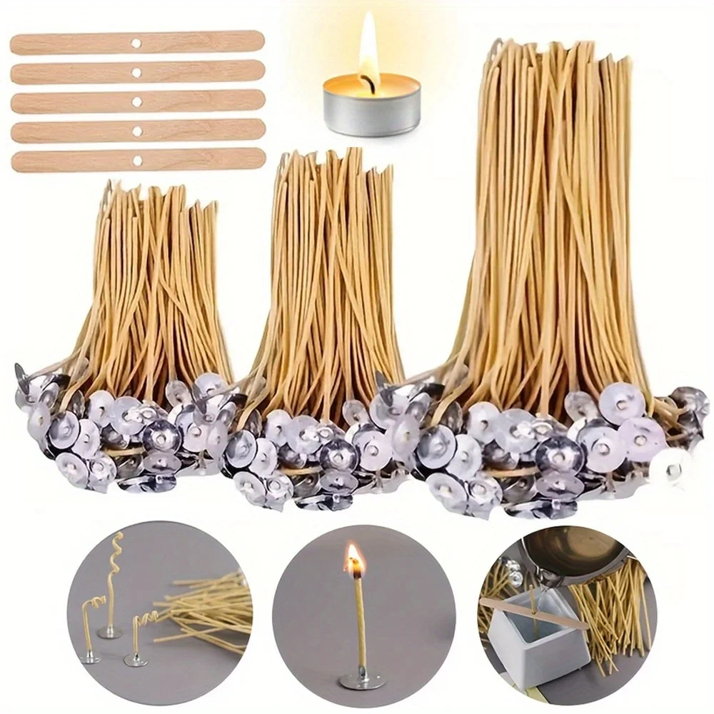 Candle Making Kit Beeswax - Knoty do świec 50 PCS 8-calowy