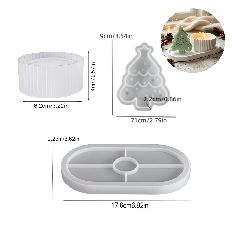 3-częściowy zestaw form siliko – Candle Making Kit Wholesale recenzja i cena