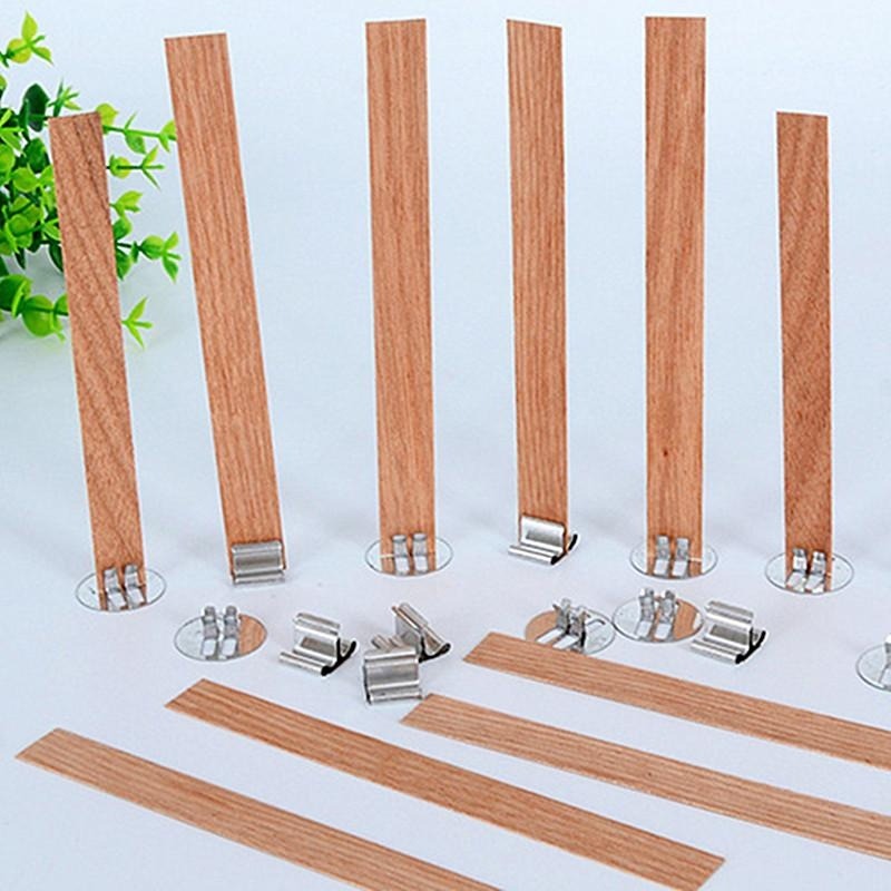 40 szt. Drewniany zestaw knot  – Wood Wick Crackle recenzja i cena