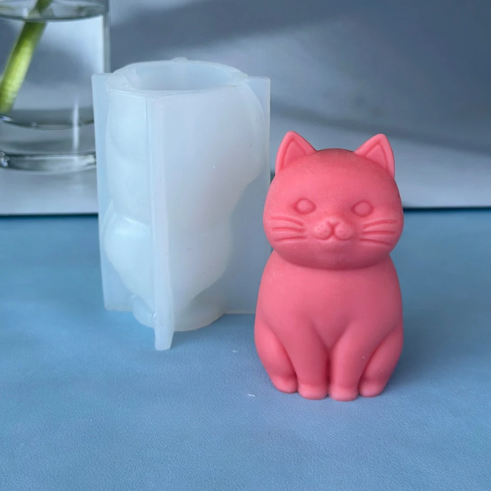 3D gruby kot zwierzęca silikon – Candle Making Fat recenzja i cena