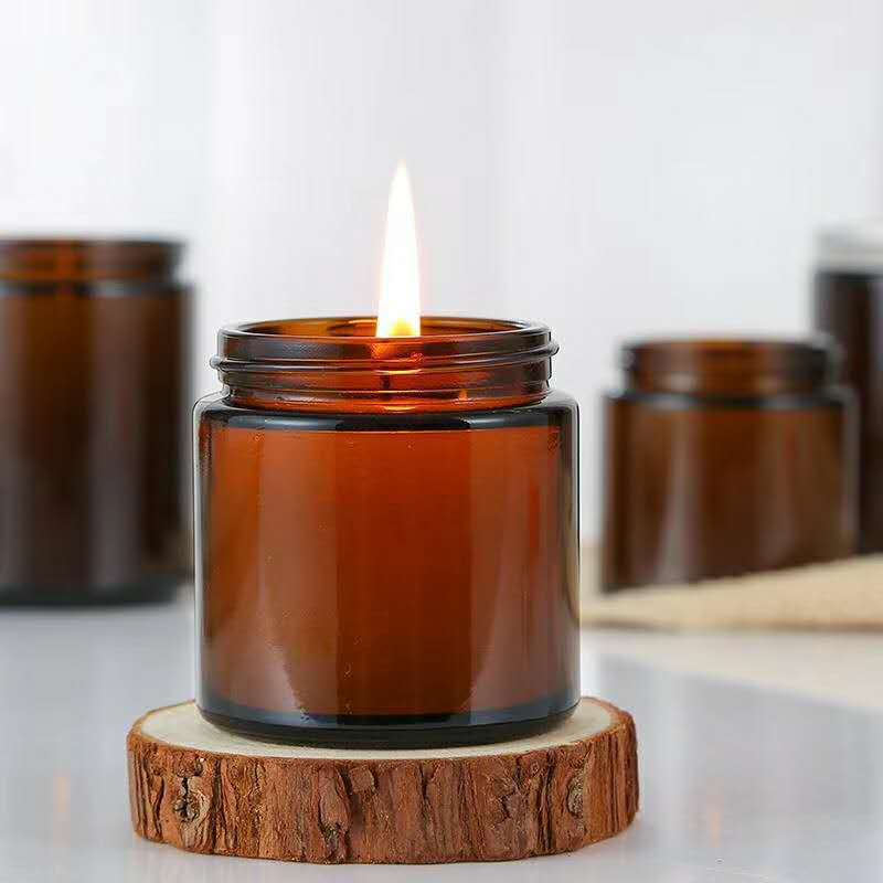 6 szt. 100/250 ml bursztynowyc – Candle Making Glass Jars recenzja i cena
