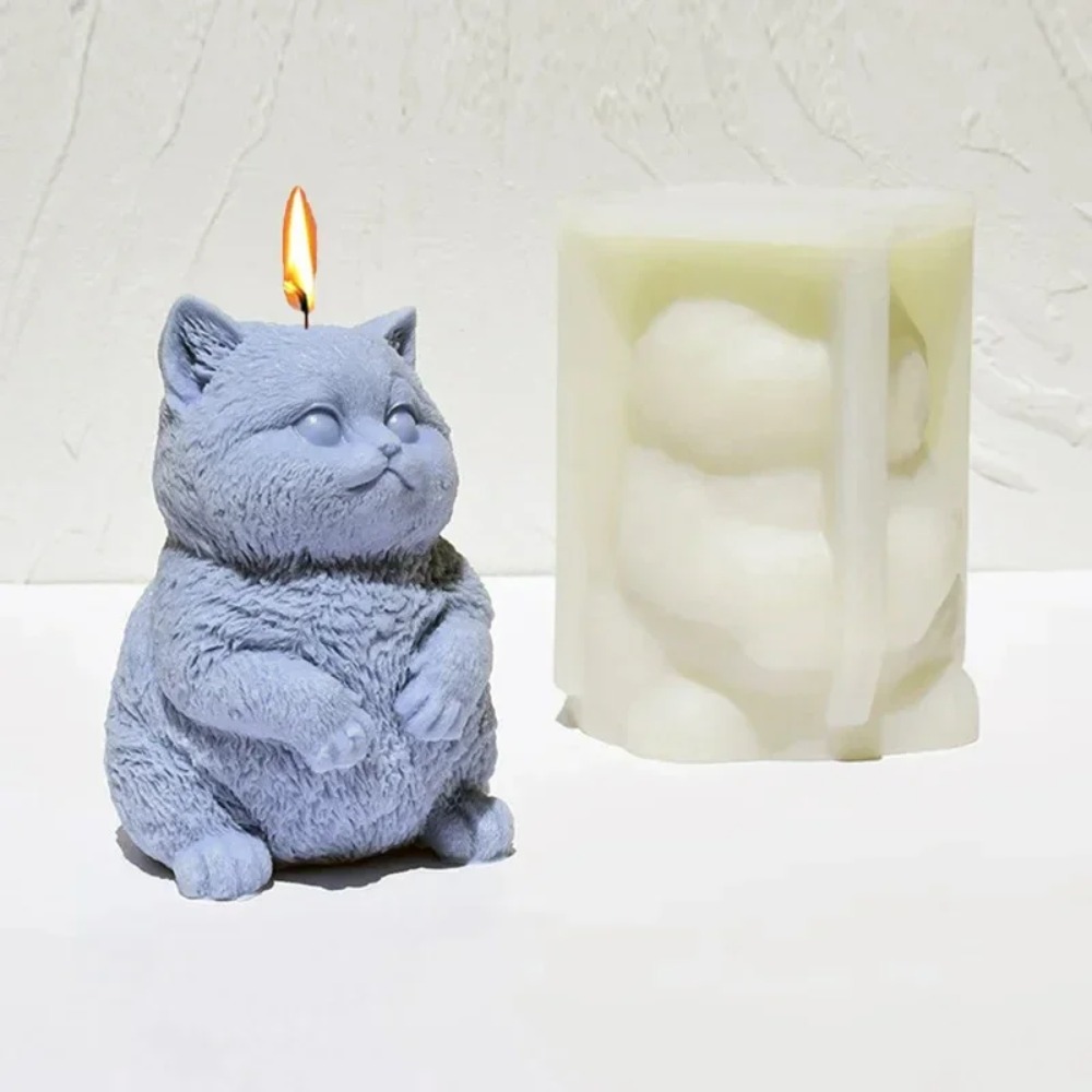 Forma silikonowa 3D do świec a – Candle Making Fat recenzja i cena