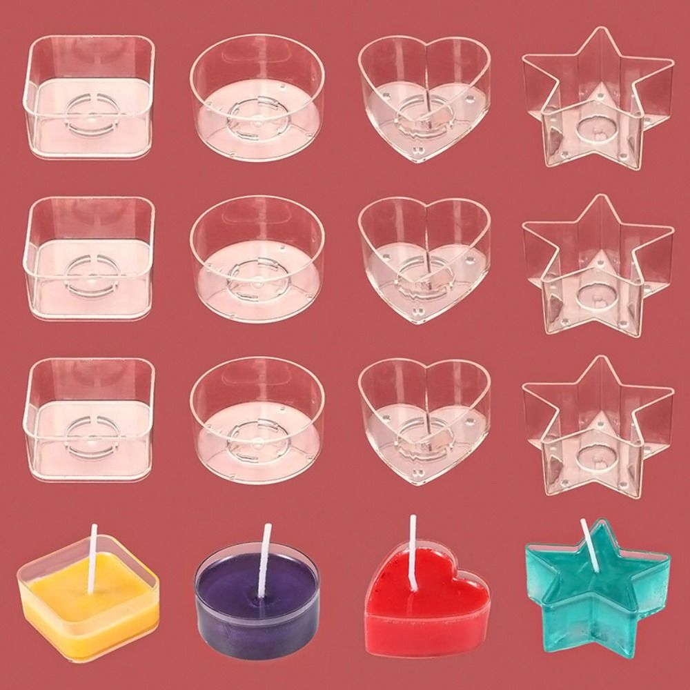 10 sztuk DIY Art Light świeca  – Candle Making Glass Jars recenzja i cena