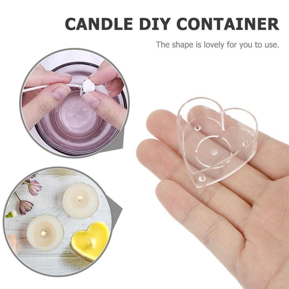 10 sztuk DIY Art Light świeca  – Candle Making Glass Jars recenzja i cena