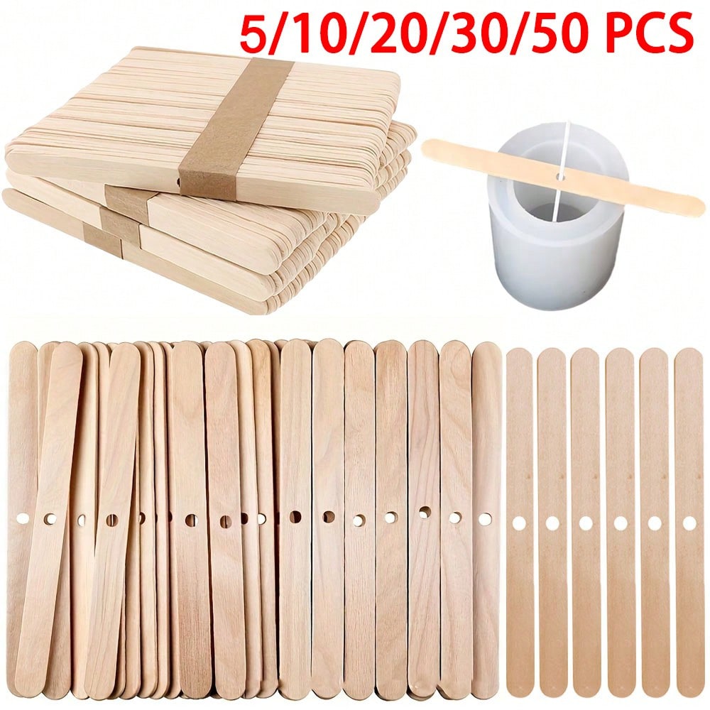 5/10/20/30/50 szt. Drewniany u – Candle Making Kit Wholesale recenzja i cena