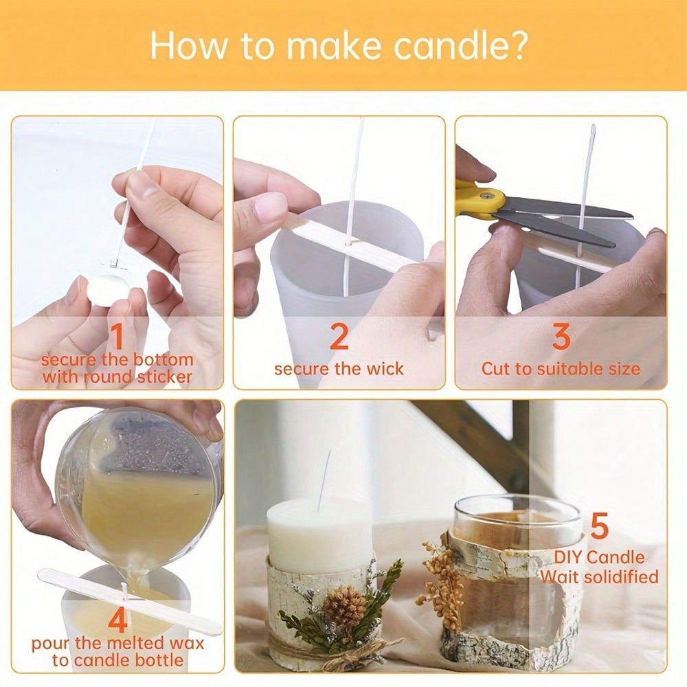 5/10/20/30/50 szt. Drewniany u – Candle Making Kit Wholesale recenzja i cena