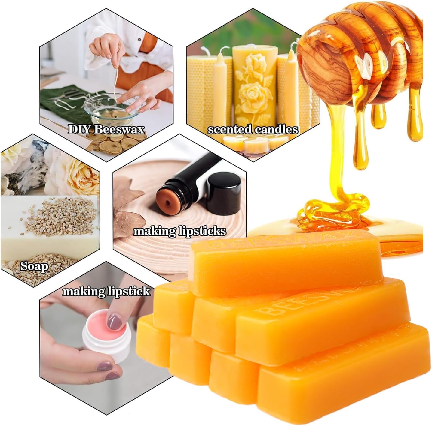 Wosk pszczeli w bloku, wosk do – Candle Making With Beeswax recenzja i cena