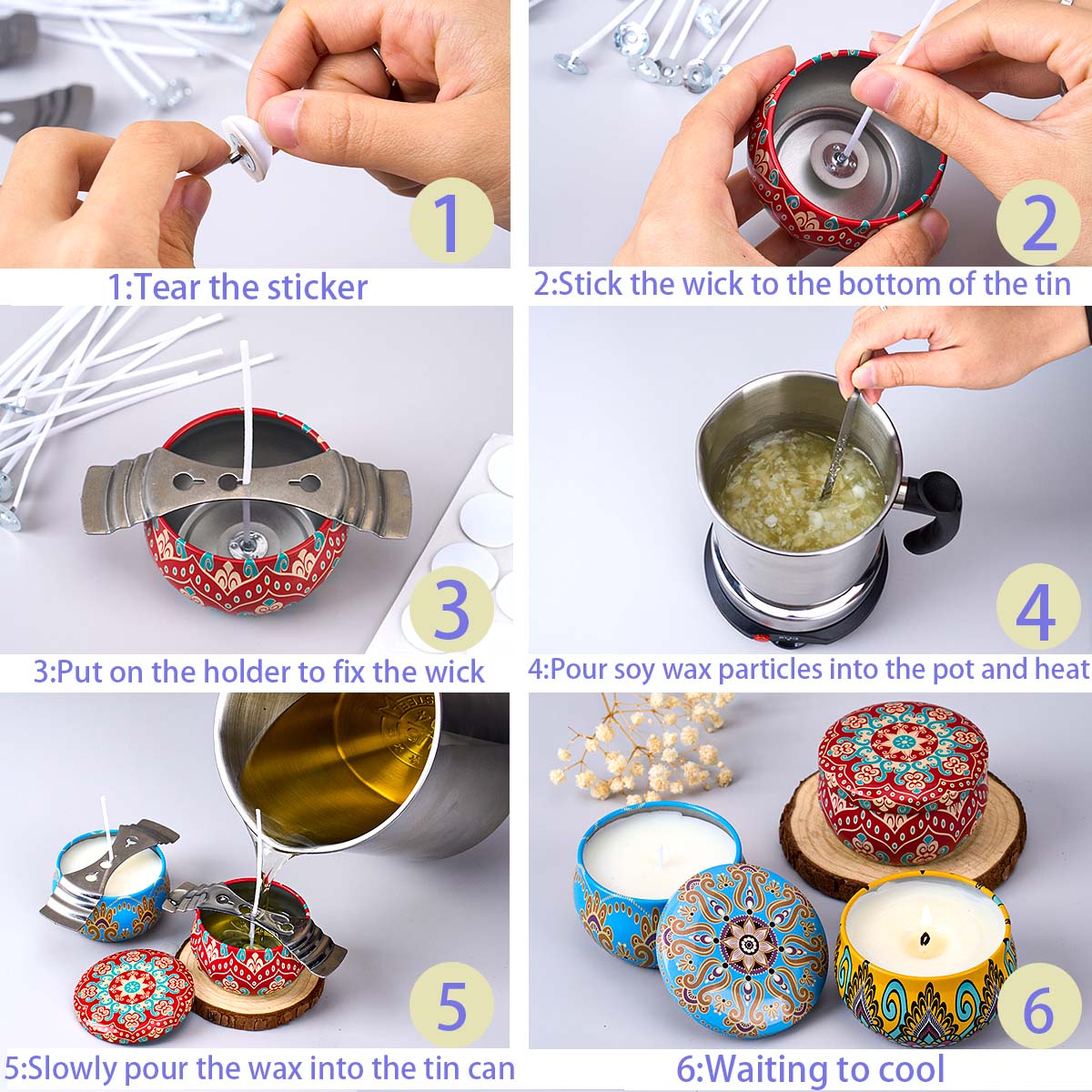 Zestaw do samodzielnego robien – Candle Making Kit Wholesale recenzja i cena