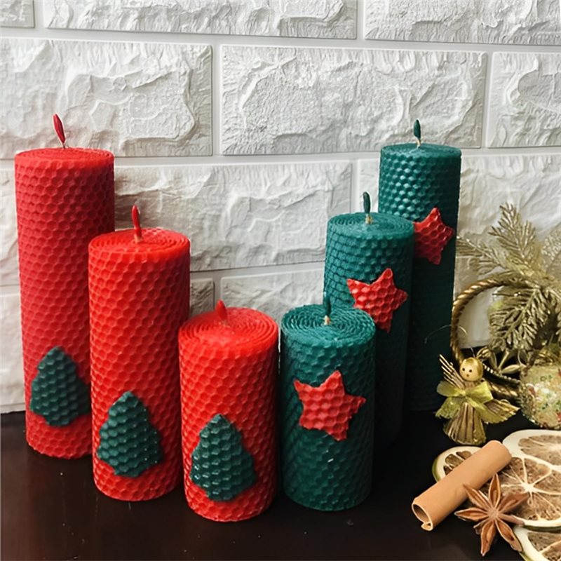 24 szt. arkuszy wosku pszczele – Candle Making Kit Beeswax recenzja i cena